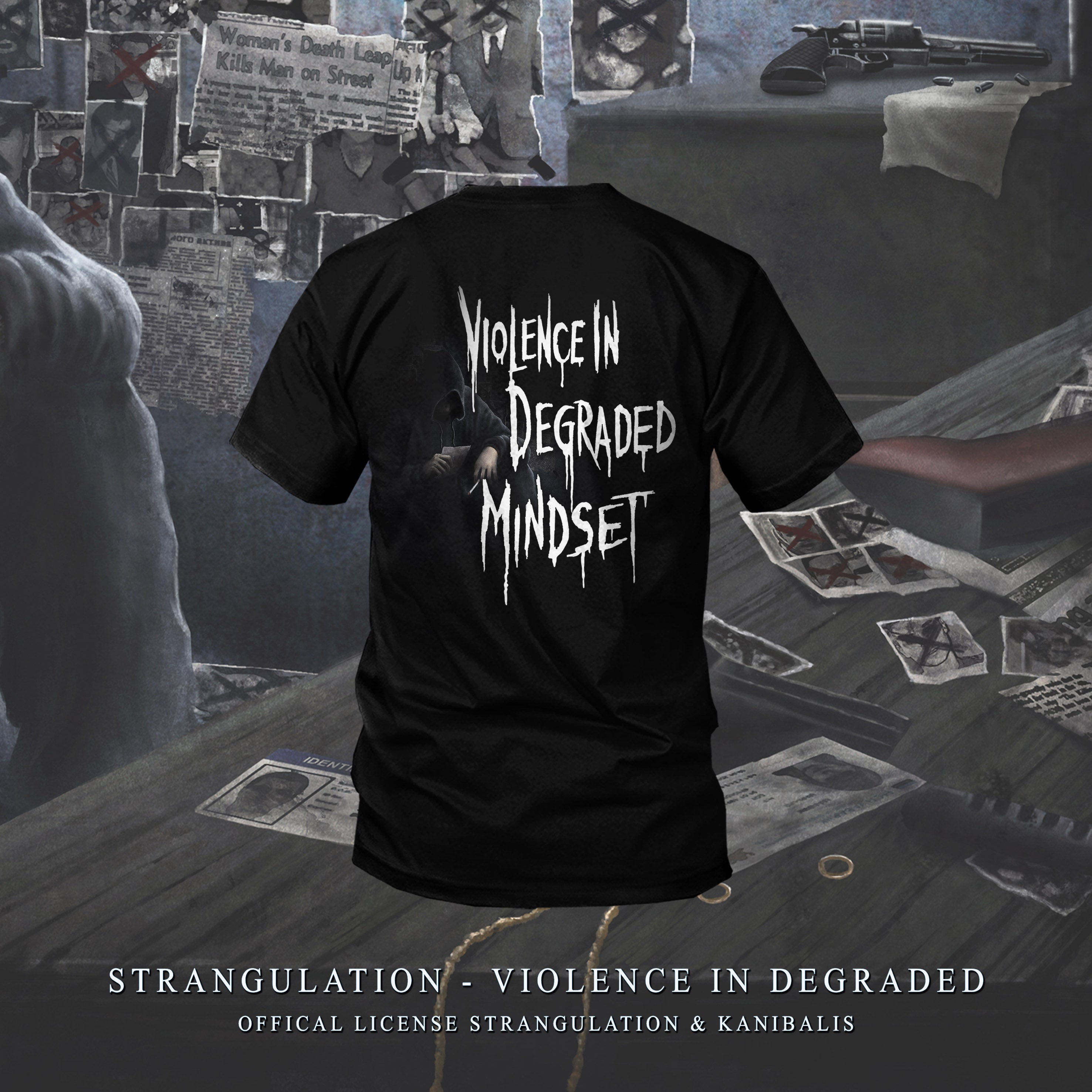 Pre Order STRANGULATION - Violence ALBUM COVER
