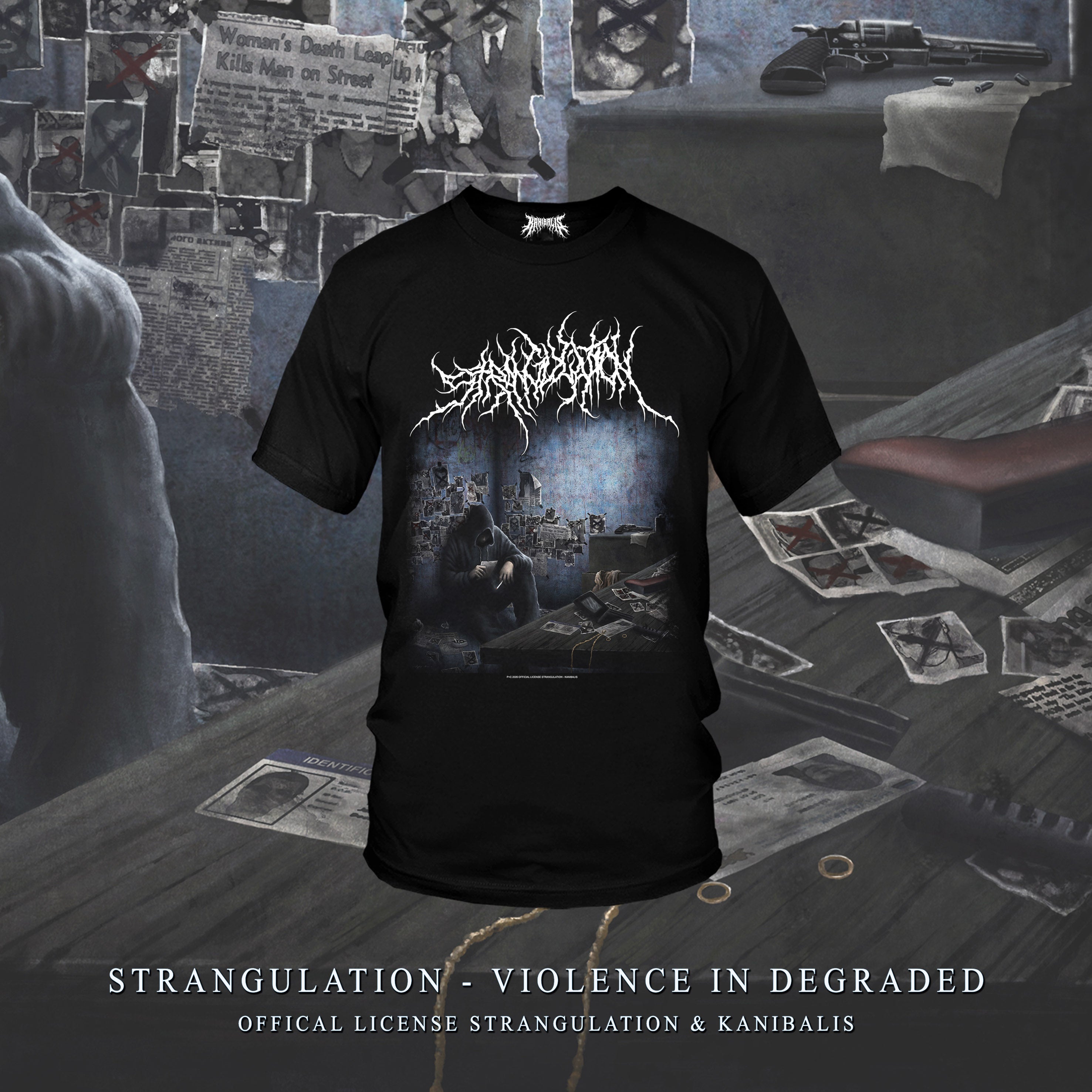 Pre Order STRANGULATION - Violence ALBUM COVER